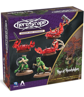 HEROSCAPE - MOLTEN CRUSTACEANS AND TANUKI - TRICKSTERS ARMY EXPANSION (EN)