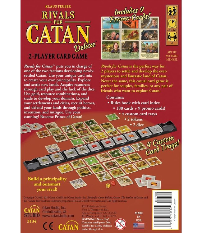 RIVALS FOR CATAN  -  DELUXE (EN)