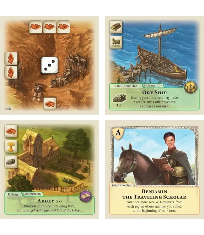 RIVALS FOR CATAN  -  DELUXE (EN)