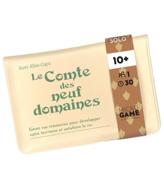 MICROGAME  -  LE COMTE DES NEUF DOMAINES (FR)