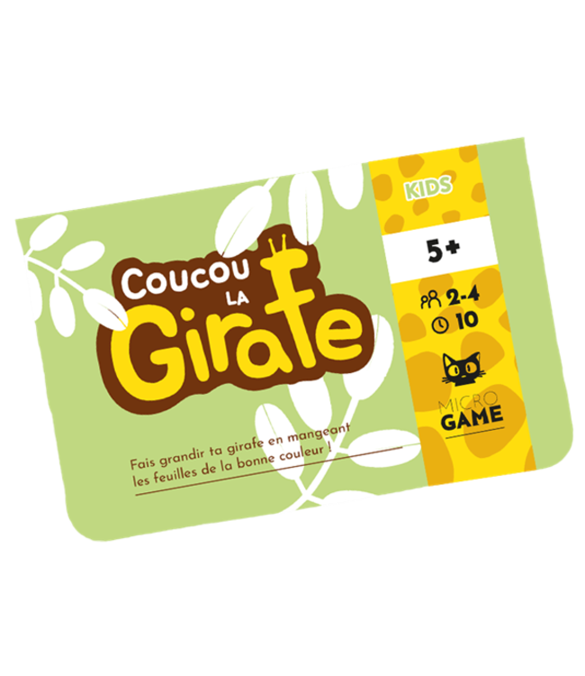 MICROGAME  -  KIDS  -  COUCOU LA GIRAFE (FR)