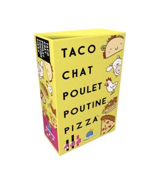 TACO CHAT POULET POUTINE PIZZA  -  (FR)