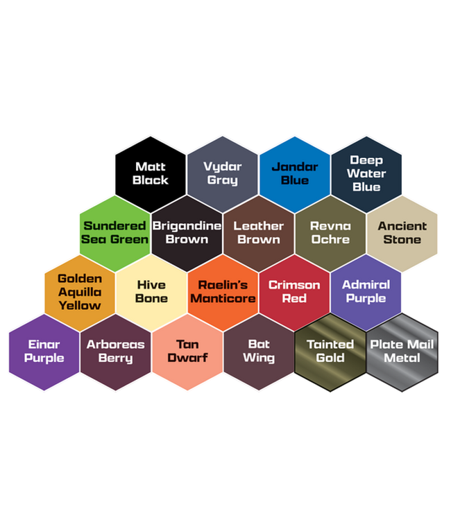 HEROSCAPE: AGE OF ANNIHILATION PAINT SET (EN)