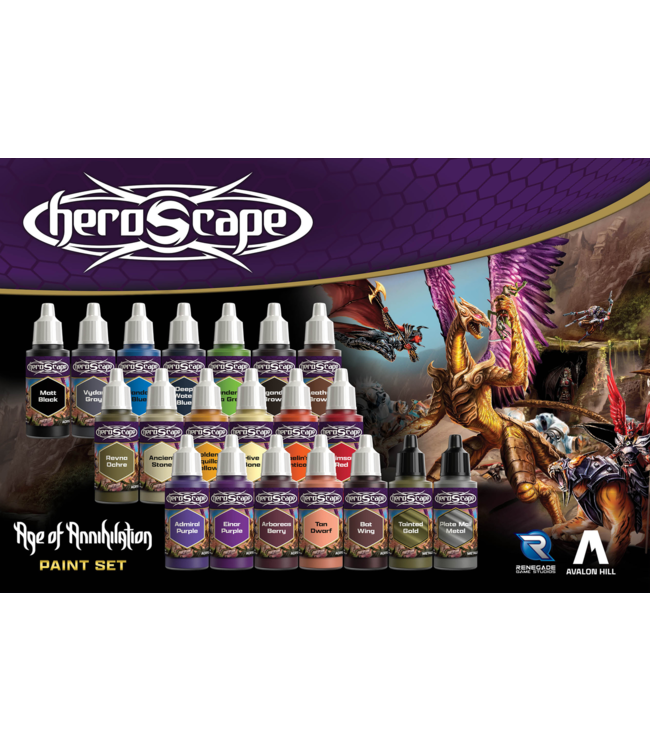 HEROSCAPE: AGE OF ANNIHILATION PAINT SET (EN)