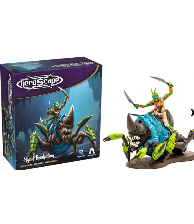 HEROSCAPE:  THYRAXIS DRAGOON MINIATURE
