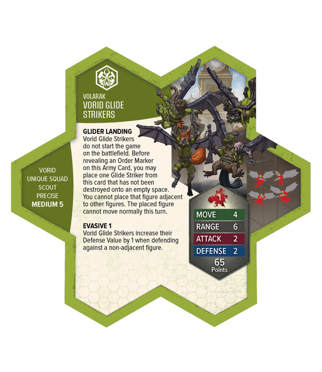 HEROSCAPE: RISING TIDE WING COMMANDER TUCK HARRIGAN AND VORID GLIDESTRIKERS ARMY - EXPANSION