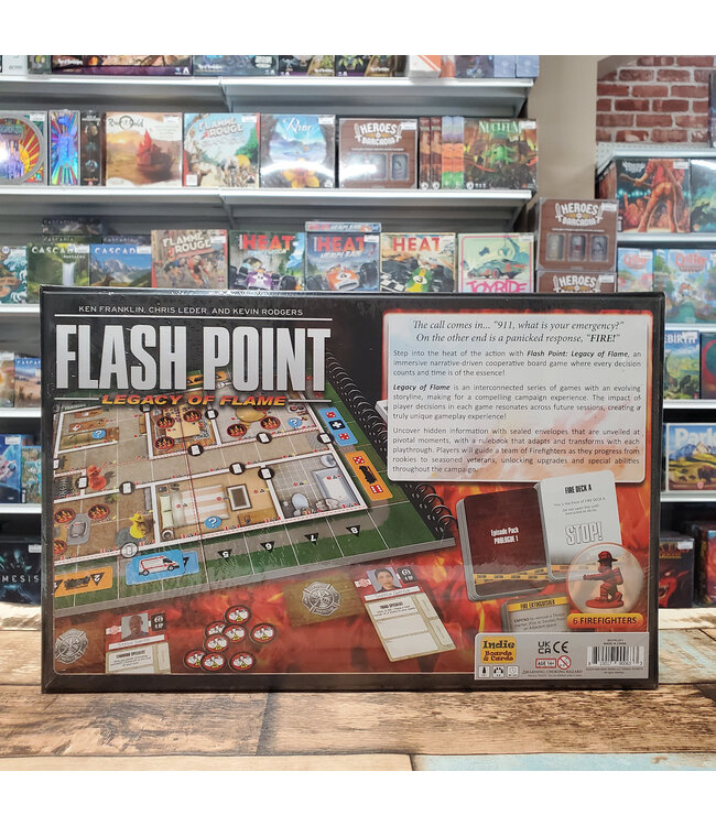 FLASHPOINT : FIRE RESCUE  -  LEGACY OF FLAME  (EN)