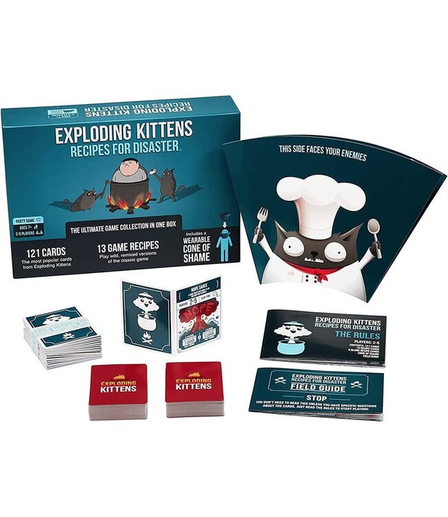 EXPLODING KITTENS   -  RECIPES FOR DISASTER (EN)