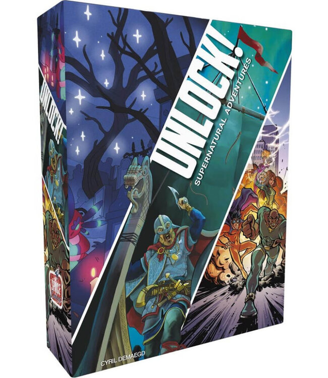 UNLOCK! - SUPERNATURAL ADVENTURES (FR)