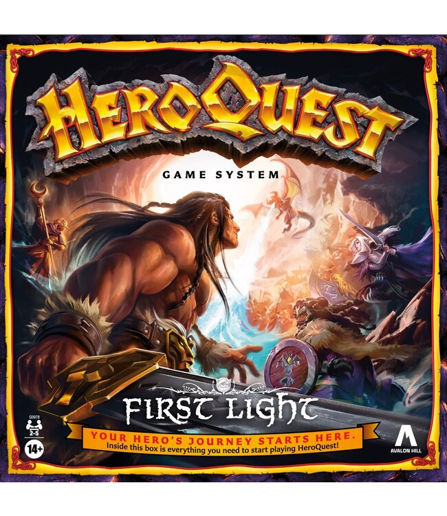 HEROQUEST: BASE GAME - FIRST LIGHT (EN)