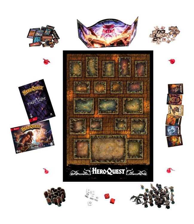 HEROQUEST: BASE GAME - FIRST LIGHT (EN)
