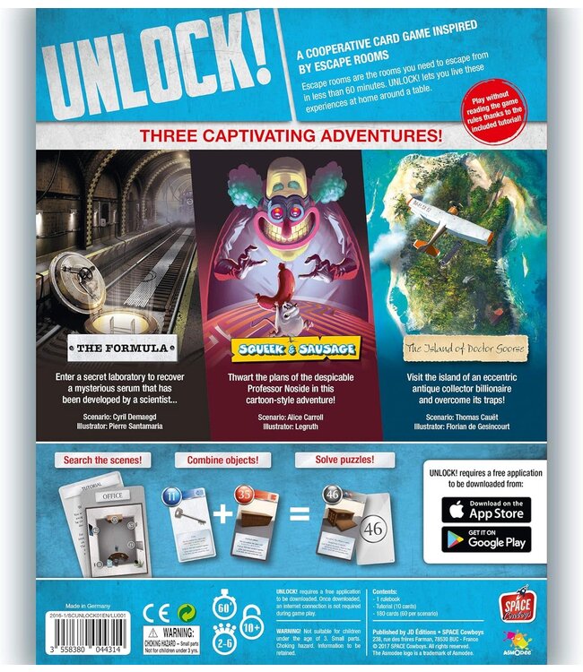UNLOCK!  -  ESCAPE ADVENTURES (EN)