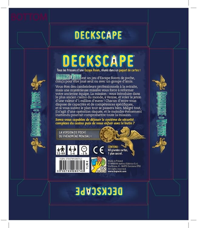 DECKSCAPE  -  BRAQUAGE À VENISE (FR)