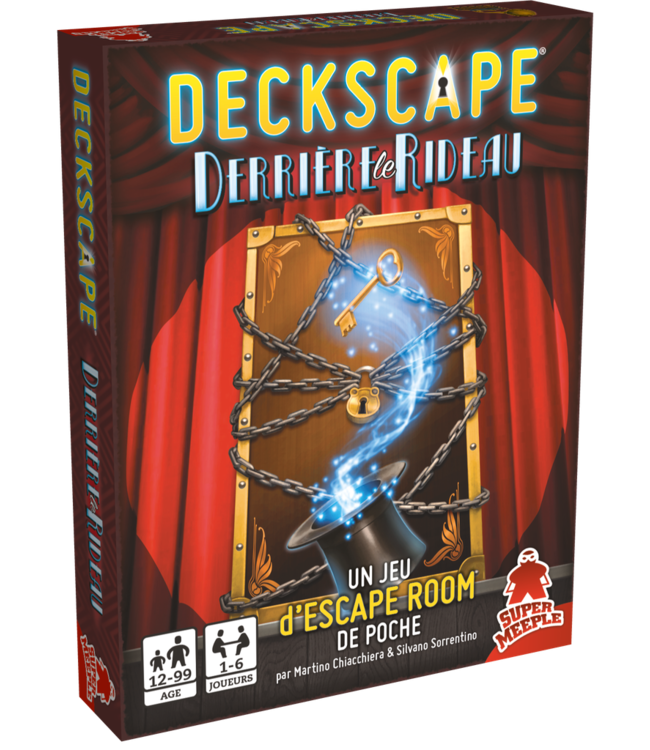 DECKSCAPE  -  DERRIÈRE LE RIDEAU (FR)