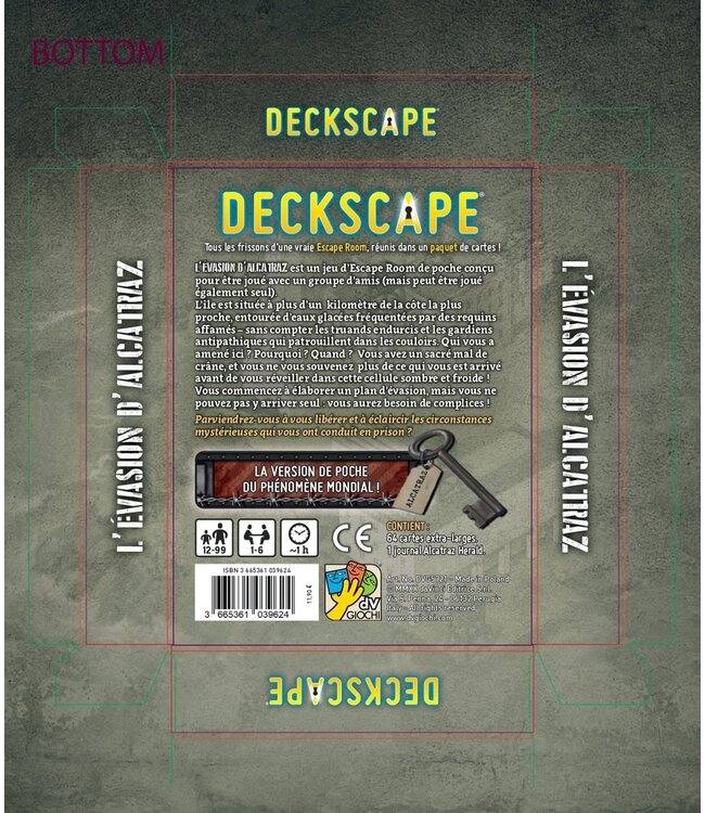 DECKSCAPE  -  L'ÉVASION D'ALCATRAZ (FR)