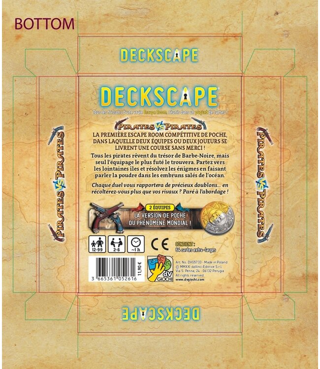 DECKSCAPE  -  PIRATES VS PIRATES (FR)