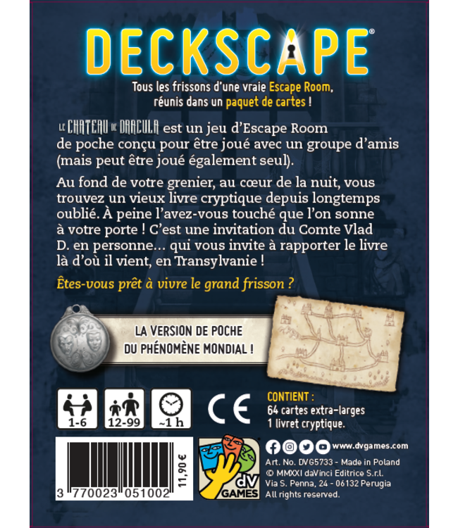 DECKSCAPE  -  LE CHATEAU DE DRACULA (FR)