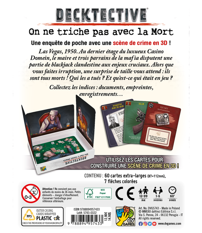 DECKTECTIVE  -  ON NE TRICHE PAS LA MORT (FR)