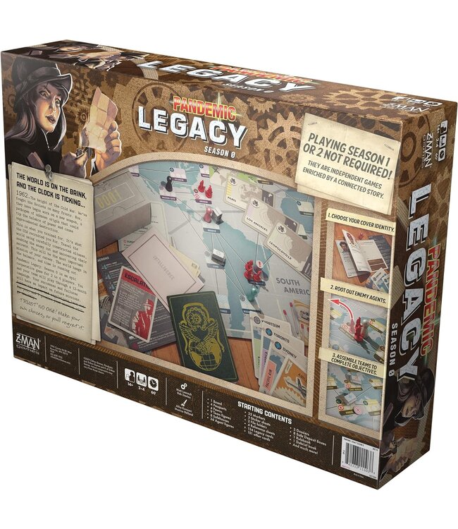 PANDEMIC LEGACY  -  SEASON 0 (EN)