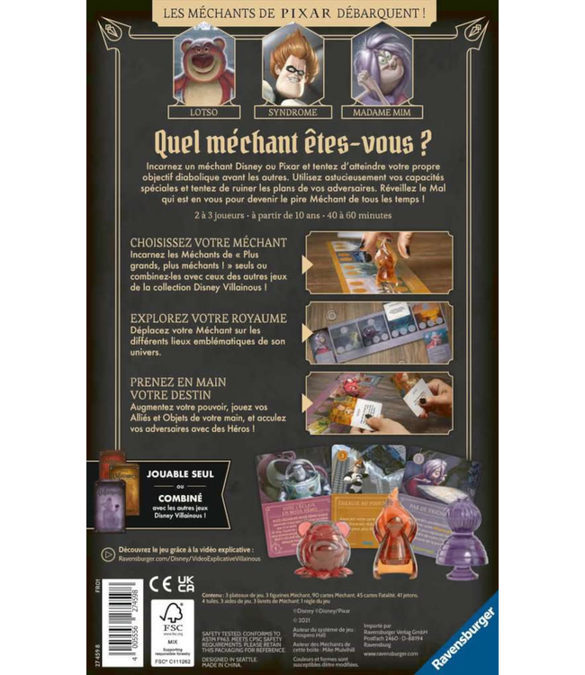 VILLAINOUS  -  PLUS GRANDS, PLUS MÉCHANTS ! (FR)