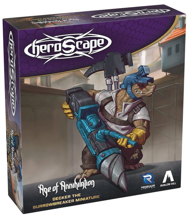 HEROSCAPE - DECKER THE BURROWBREAKER  (EN)