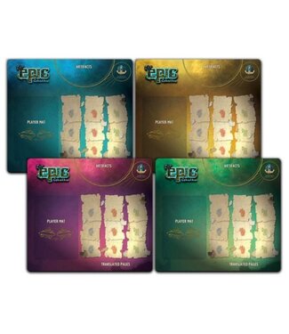 TINY EPIC CTHULHU  -  PLAYER MATS 4-PACK (EN)