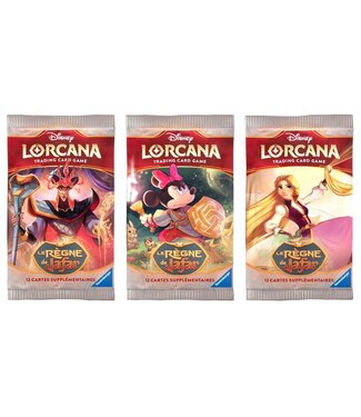 DISNEY LORCANA:  REIGN OF JAFAR  -  12 CARDS PER PACK (EN)
