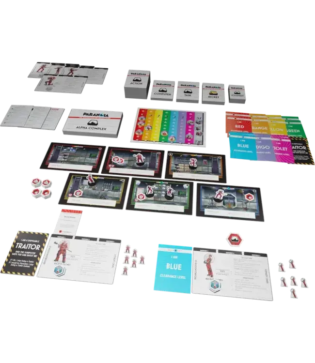 PARANOIA: THE UNCOOPERATIVE BOARD GAME (EN)