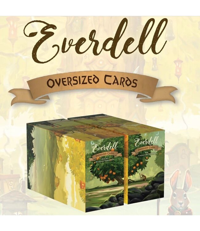 EVERDELL - OVERSIZED CARDS  -  COLLECTORS EDITION (EN)