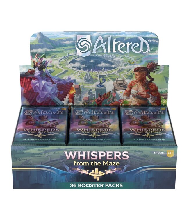 ALTERED  -  WHISPERS FROM THE MAZE  -  BOOSTER PACKS OF 12 CARDS (EN)