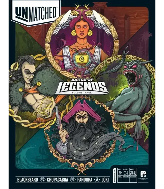 UNMATCHED BATTLE OF LEGENDS VOL. 3 (EN)