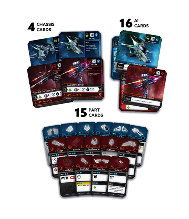 SNAP SHIPS TACTICS : SCOUT SHIPS CARD PACK – LANCE & LOCUST (EN)