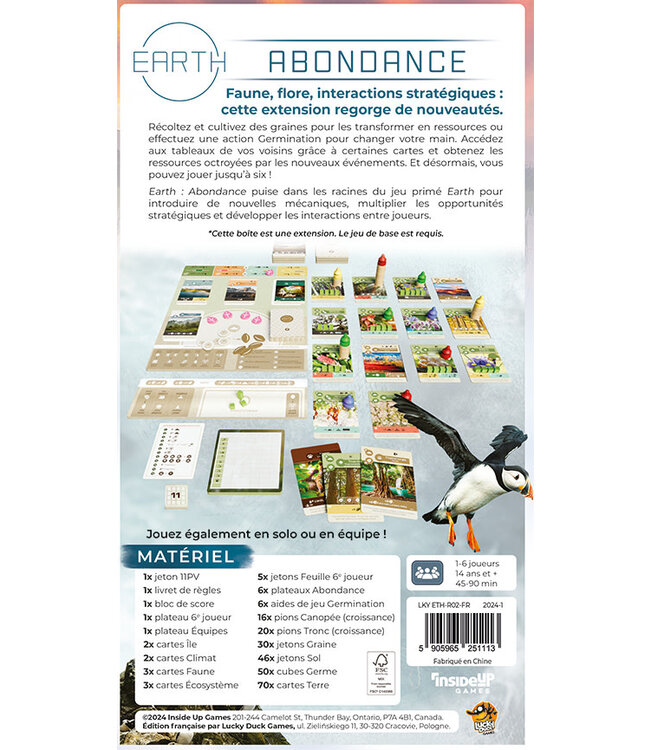 EARTH :EXTENSION  ABONDANCE (FR)