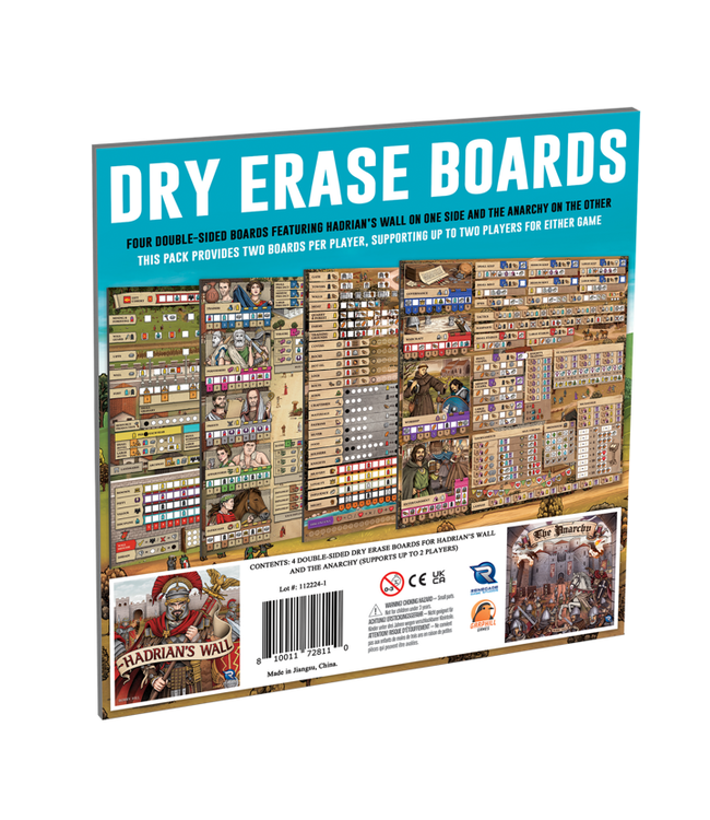 HADRIAN'S WALL AND THE ANARCHY - DRY ERASE BOARDS (EN)