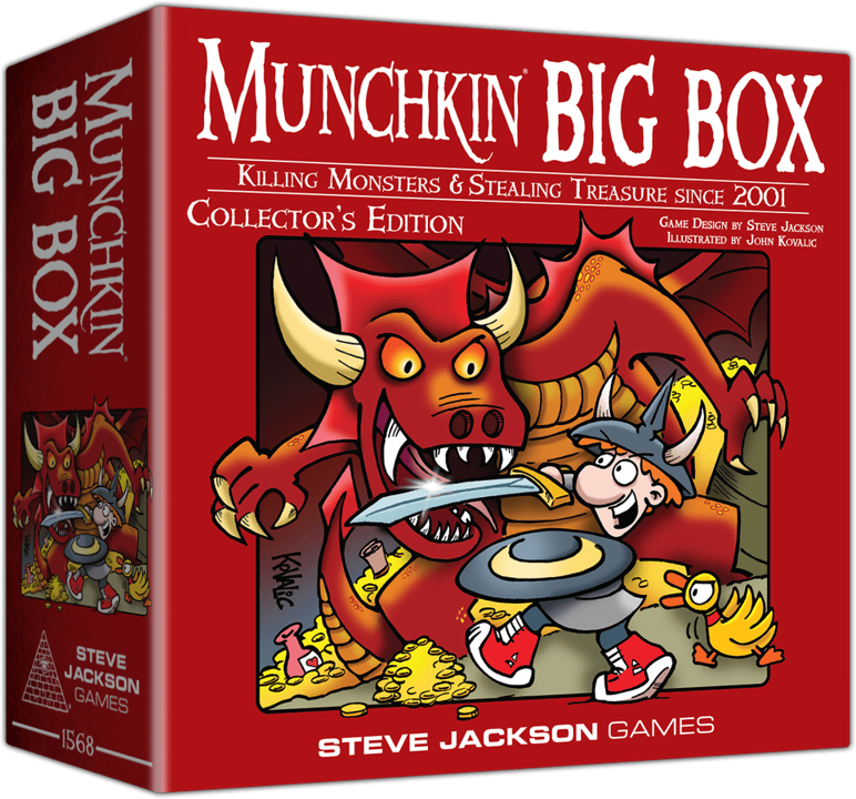 MUNCHKIN BIG BOX (EN) | Board Game | Le Maitre du Jeu Verdun - Le ...