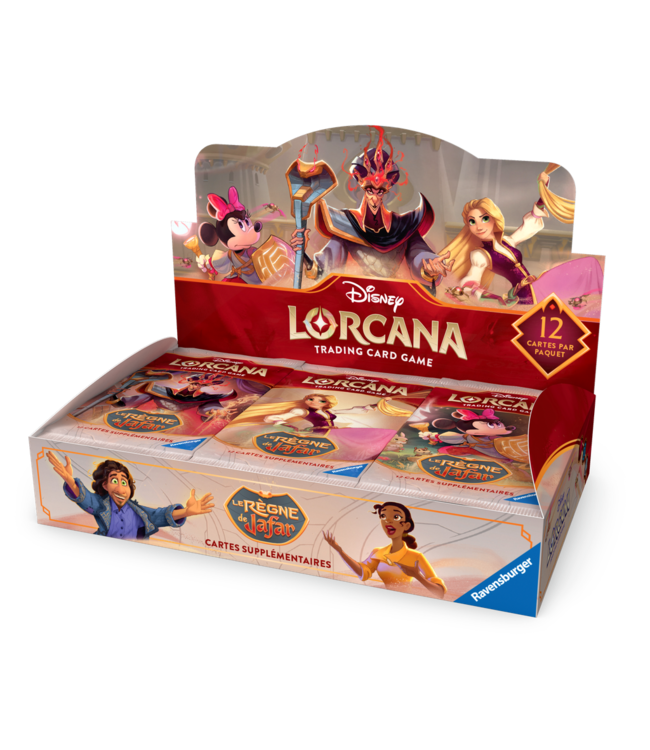 DISNEY LORCANA  -  LE RÈGNE DE JAFAR  - BOITE DE 24 PAQUETS