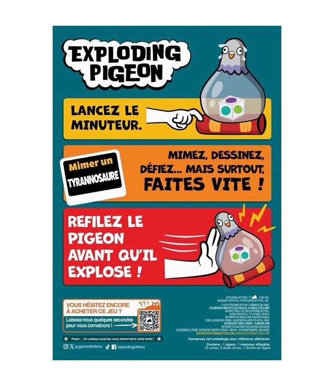 EXPLODING PIGEON (FR)