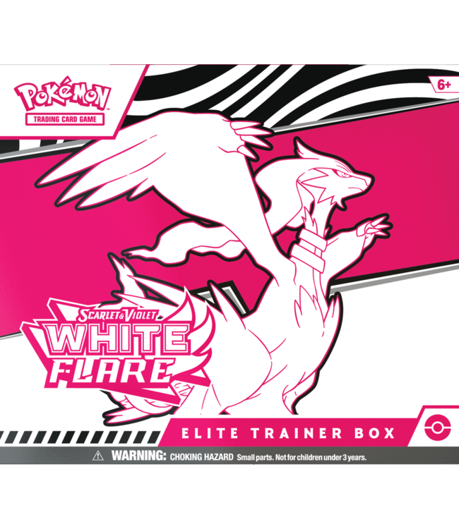 POKÉMON  -  SCARLET & VIOLET - WHITE FLARE - ELITE TRAINER BOX (EN)