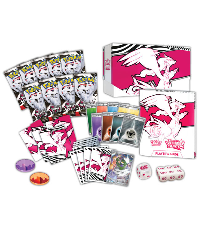 POKÉMON  -  SCARLET & VIOLET - WHITE FLARE - ELITE TRAINER BOX (EN)