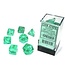 DICE - BOREALIS: 7PC LIGHT GREEN - GOLD LUMINARY