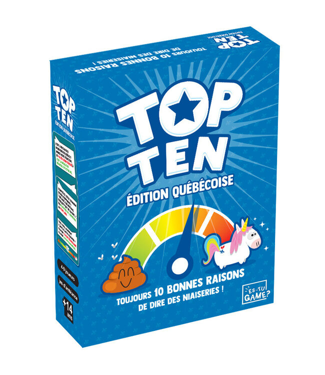 TOP TEN - ÉDITION QUÉBÉCOISE (FR)