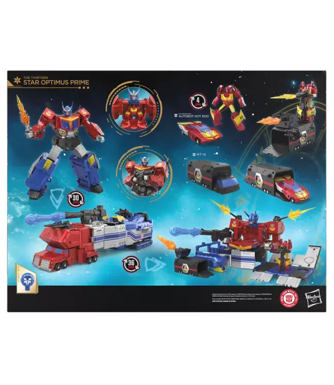 TRANSFORMERS - AGE OF THE PRIMES - TITAN - STAR OPTIMUS PRIME