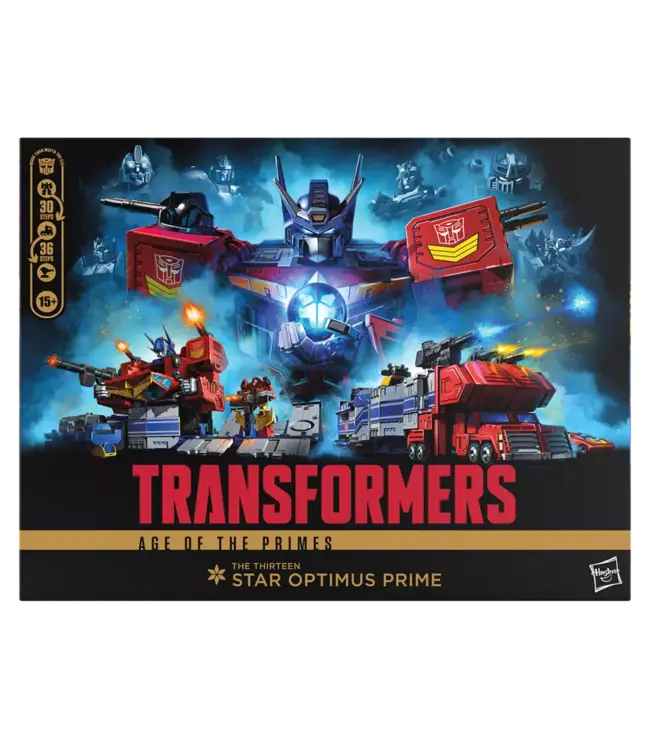 TRANSFORMERS - AGE OF THE PRIMES - TITAN - STAR OPTIMUS PRIME