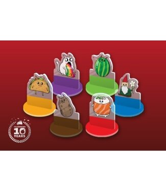 EXPLODING KITTENS: THE BOARD GAME ACRYLIC MEEPLES