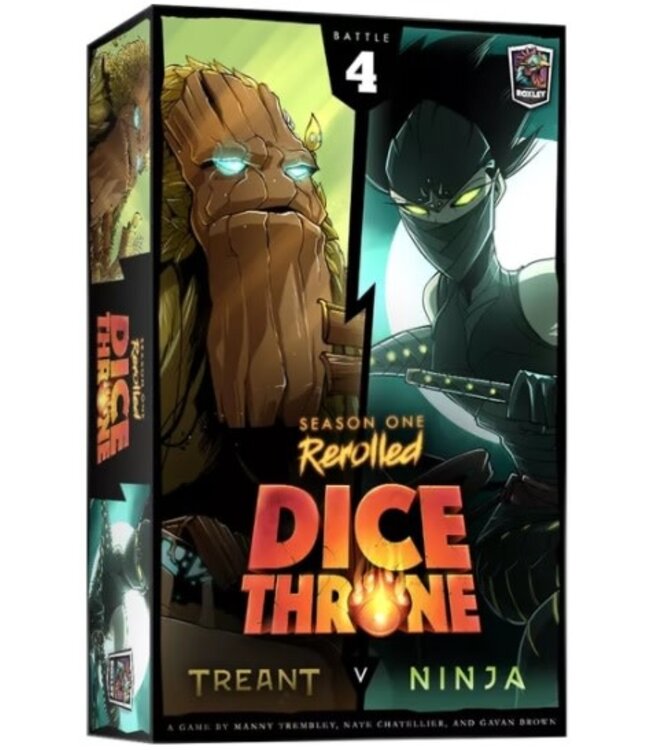 DICE THRONE: S1R BOX 4 - TREANT VS NINJA (EN)