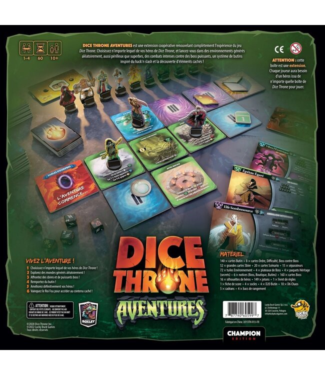 DICE THRONE: AVENTURES (FR)