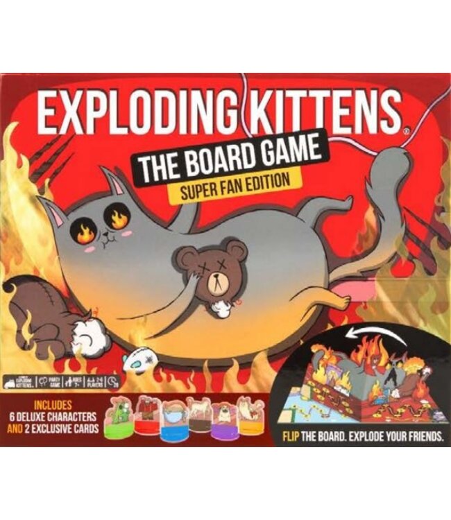 EXPLODING KITTENS: THE BOARD GAME - SUPER FAN EDITION (EN)