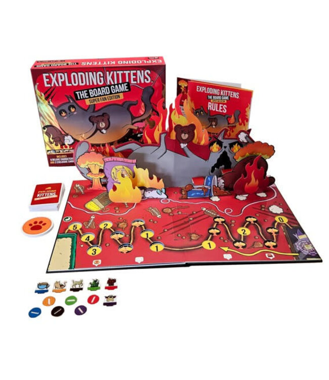 EXPLODING KITTENS: THE BOARD GAME - SUPER FAN EDITION (EN)