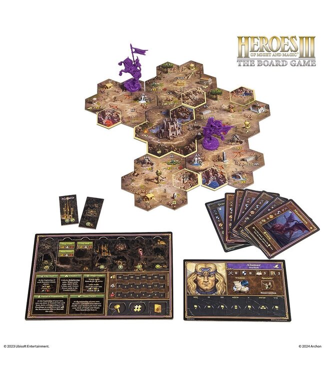 HEROES OF MIGHT AND MAGIC III - THE BOARD GAME (EN)