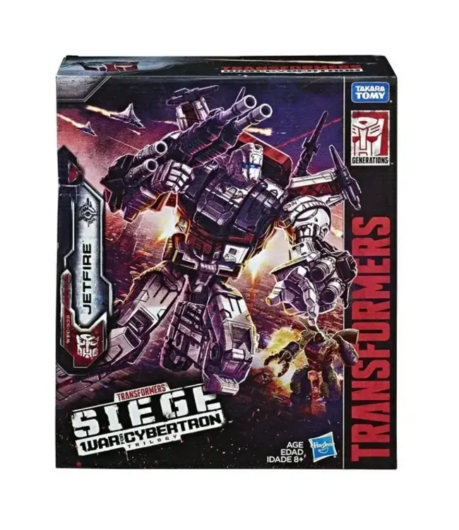 TRANSFORMERS - SIEGE - COMMANDER - JETFIRE